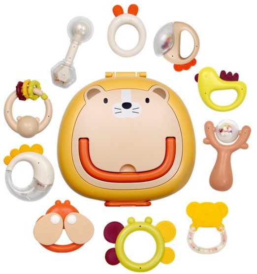 해피라이온 딸랑이10P세트