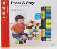 프레스&스테이 감각놀이 블럭세트