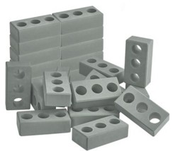 튼튼 시멘트 벽돌블럭